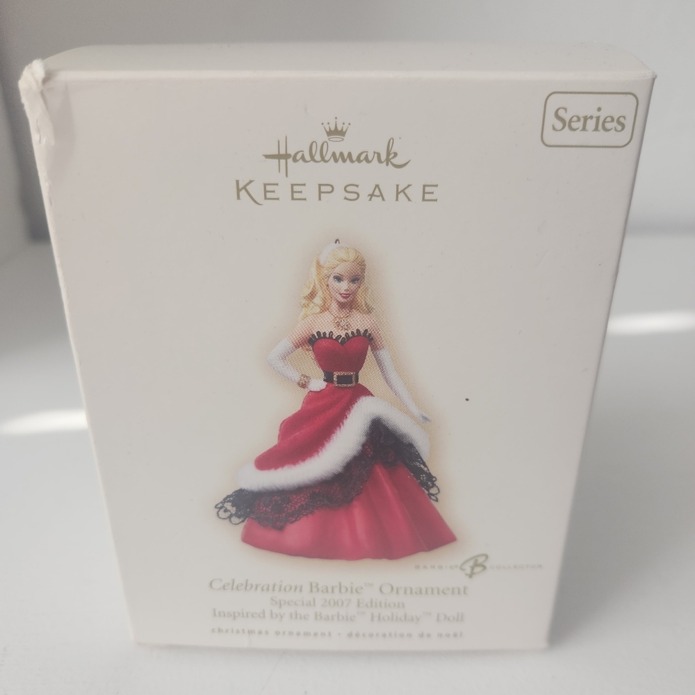 Hallmark 2004 Celebration Barbie Special Edition Keepsake Christmas Ornament